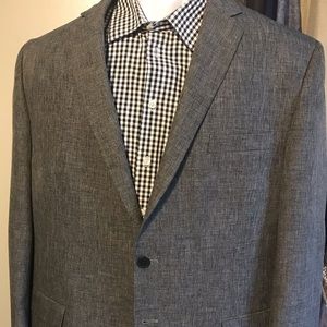 Classic Michael Strahan gray jacket, like new